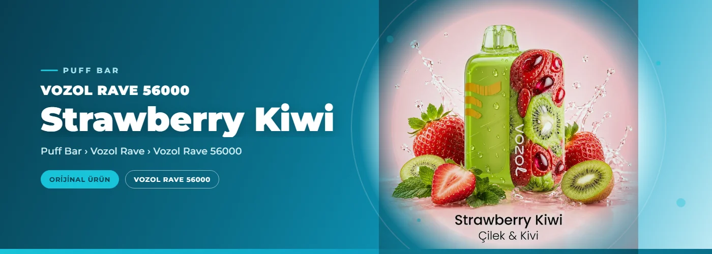 Vozol Rave 56000 Strawberry Kiwi