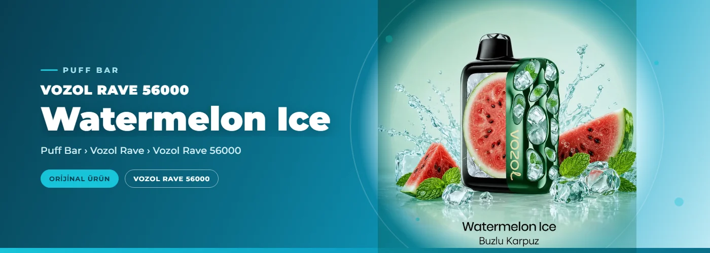 Vozol Rave 56000 Watermelon Ice