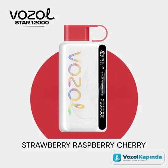 Vozol 12000 Strawberry Raspberry Cherry