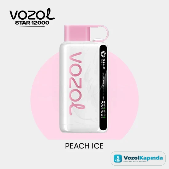 Vozol Star 12000 Peach ice