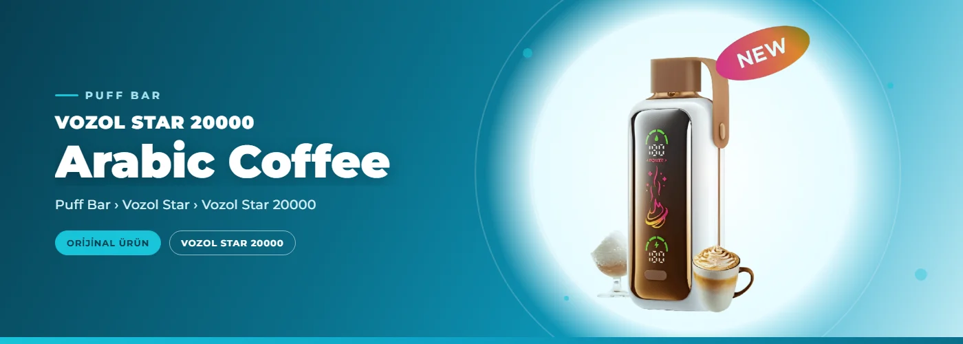 Vozol Star 20000 Arabic Coffee