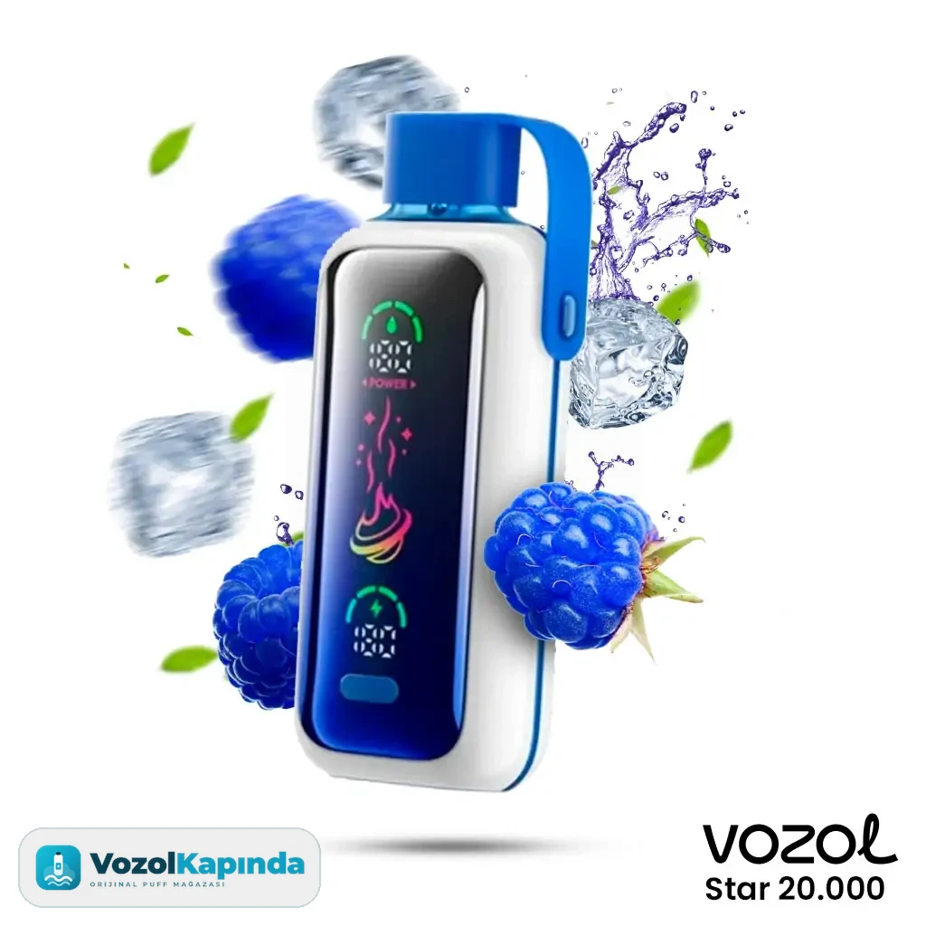 Vozol Star 20000 Bluerazz Ice
