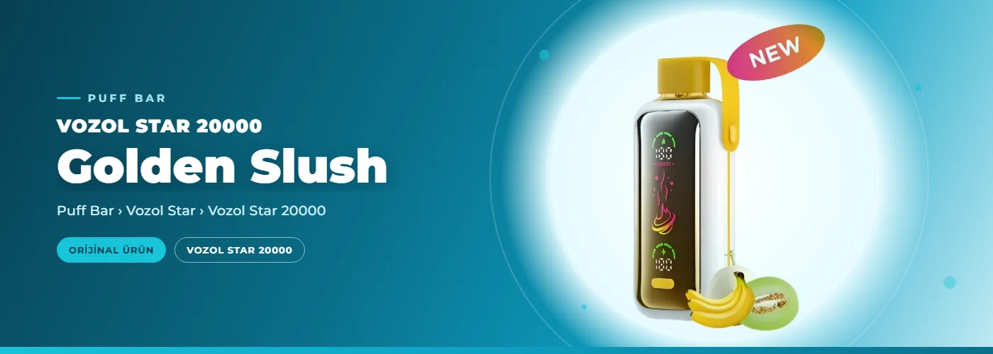 Vozol Star 20000 Golden Slush