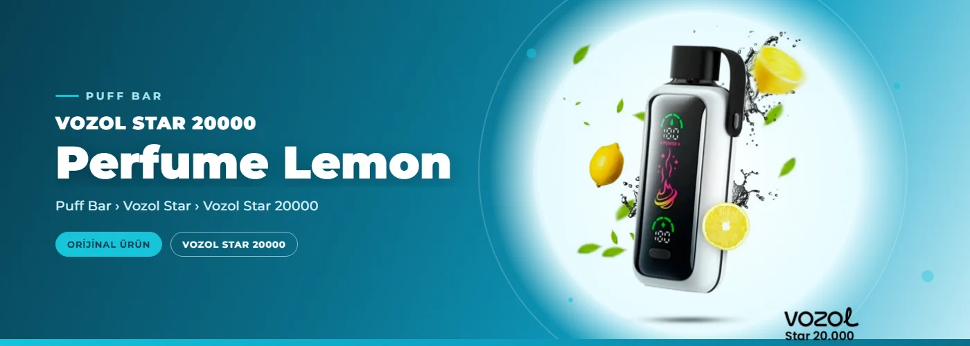 Vozol Star 20000 Perfume Lemon