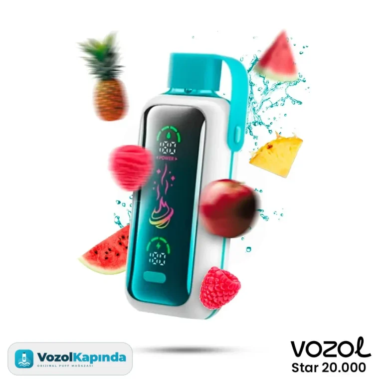 Vozol Star 20000 Raspberry Apple Watermelon Pineapple